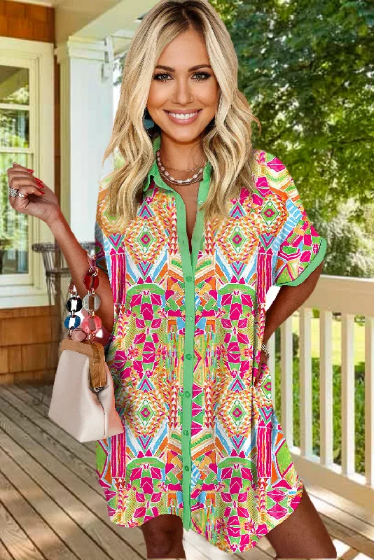 Pop of Lime Summer Dress