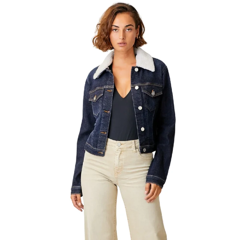 Detachable Sherpa Collar Jacket RDJ9102 DARK Military-Inspired Jacket