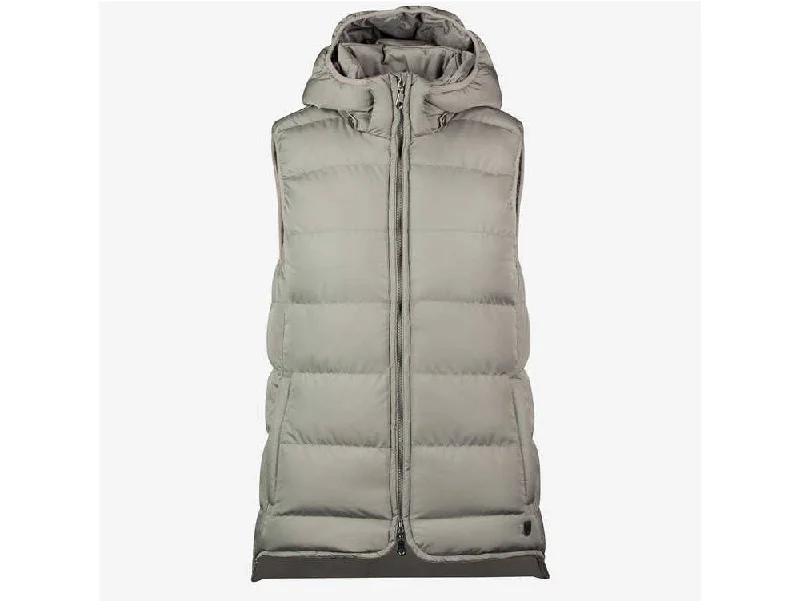 Women's Horze Austen Padded Vest Hooded Caped Scarf