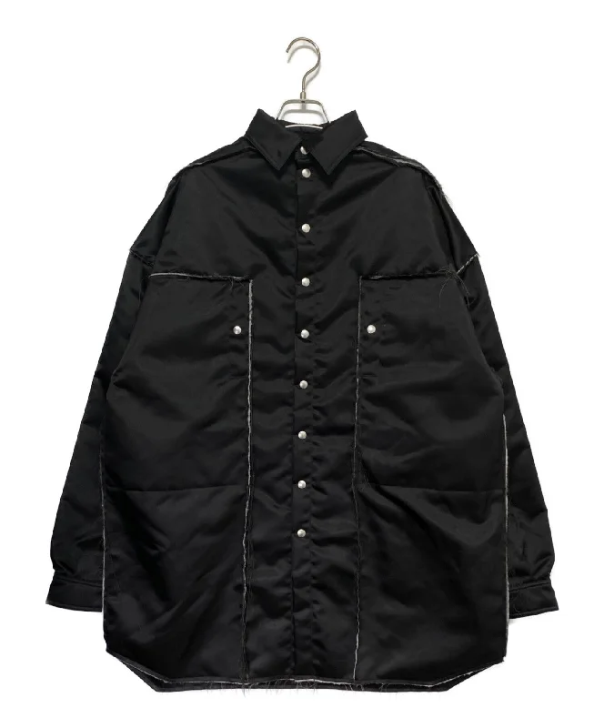 [Pre-owned] RICK OWENS NB TOMMY OUTERSHIRT ( NB Tommy Outershirt ) RO02A7791 Appliqued Jacket Beaded Jacket Sequined Jacket