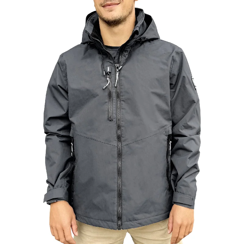 Hamilton Jacket - Charcoal Mesh Jacket Canvas Jacket Denim Jacket