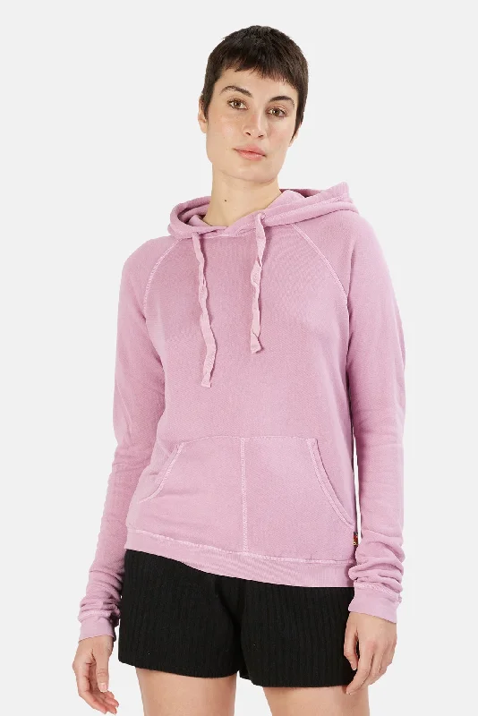 SUPERFLUFF Lux Hoodie Rose Water Splash Hoodie with Pastel Soft Subtle