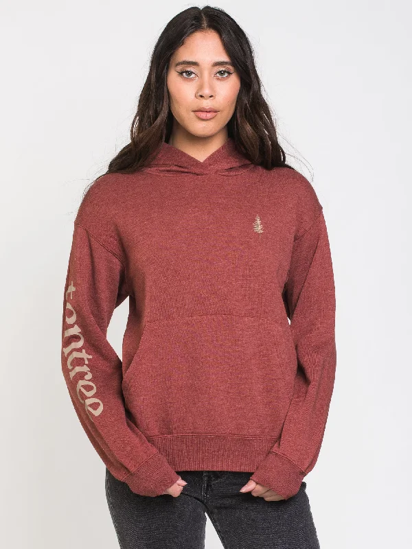 TENTREE WORDMARK PULLOVER HOODIE  - CLEARANCE Hoodie with Puffed Sleeves Voluminous Trendy