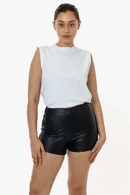 RLH747 - 2 Tone Leather Ottoman Short Classic Tennis Shorts