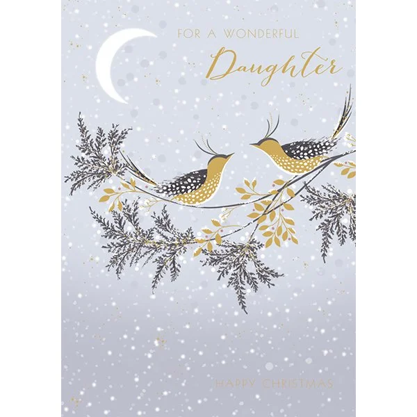Happy Christmas Wonderful Daughter Basic Long Knit